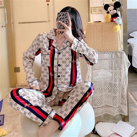 gucci pyjama heren|gucci pajama set women's.